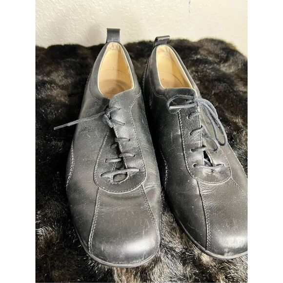 Vintage Red Wing Black Dress Shoe 10 B leather 4684 main image 4